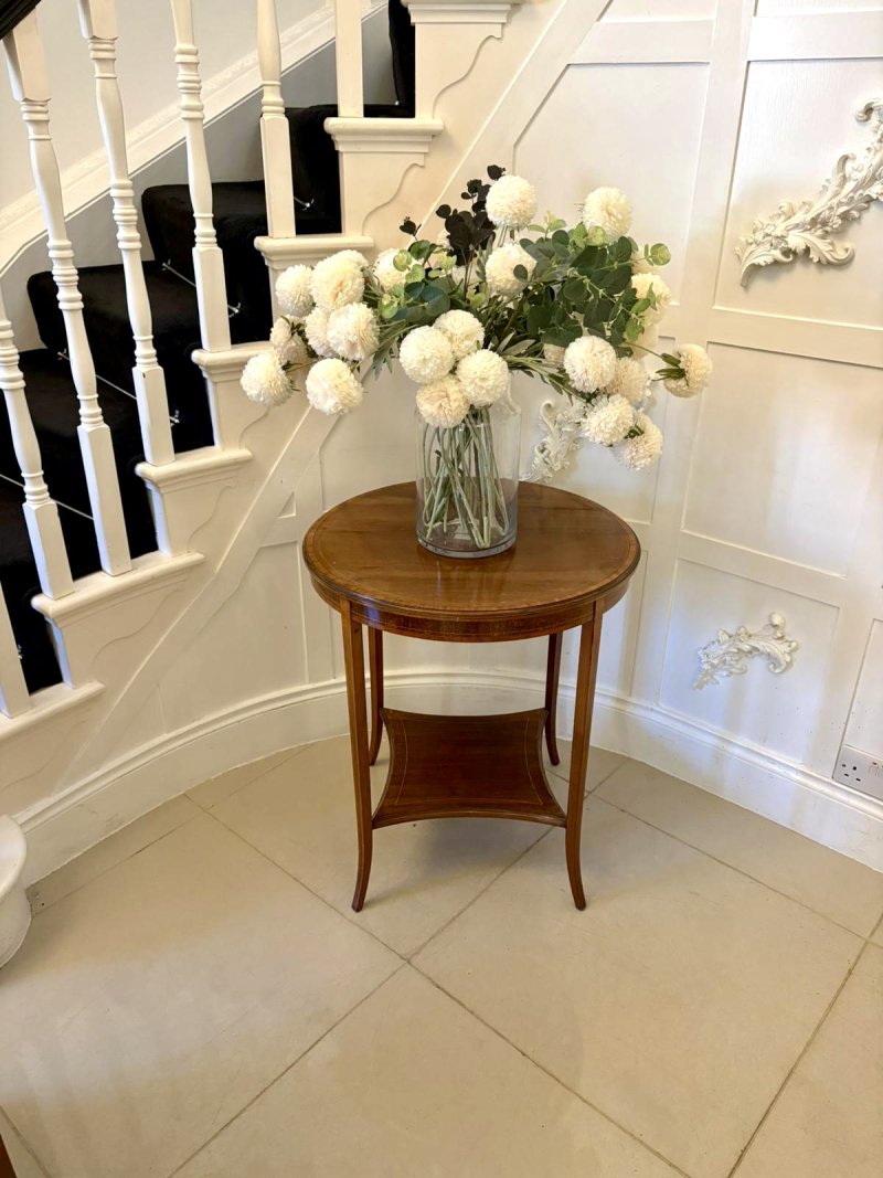 Antique Edwardian Mahogany Occasional / Lamp Table